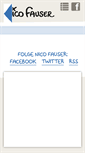 Mobile Screenshot of nicofauser.de